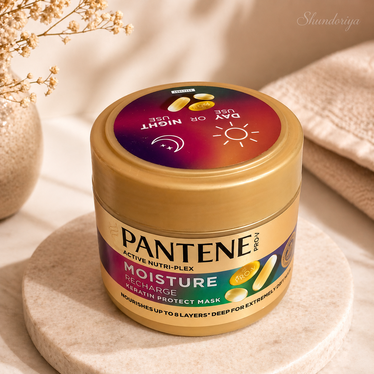 Pantene Moisture Recharge Keratin Protect Mask